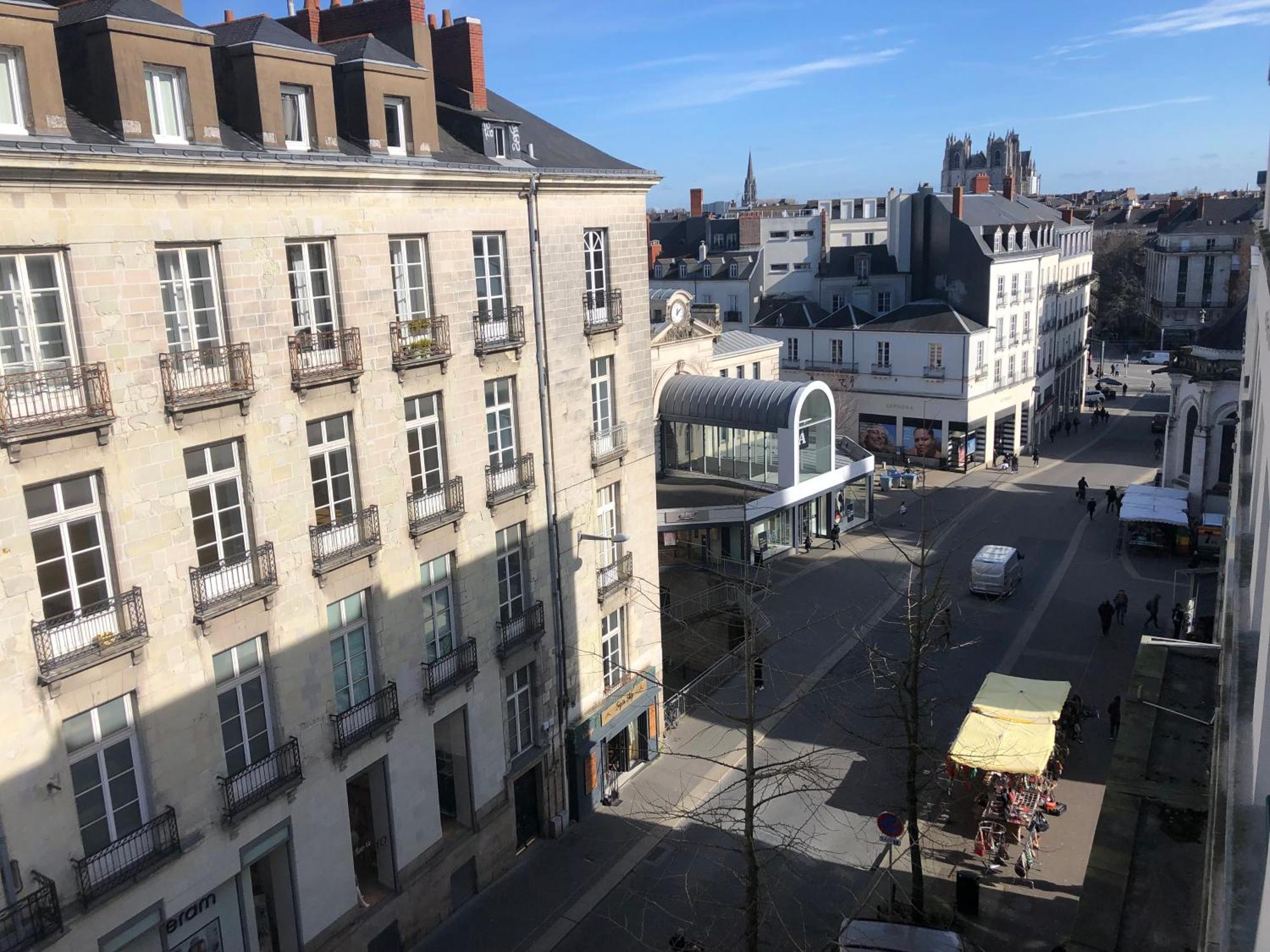 Appt 3 Chambres Hyper Centre Tres Calme Tres Clair Quartier Place Royale, Parking Gratuit น็องต์ ภายนอก รูปภาพ